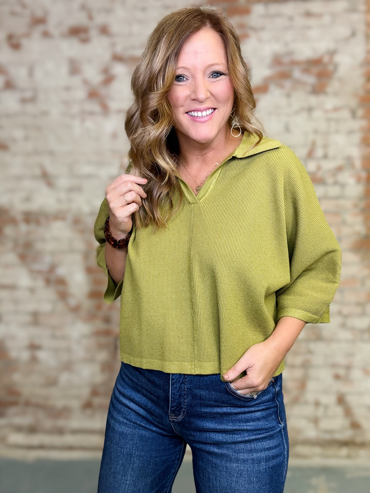 Verona Solid Knit Top