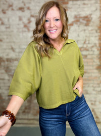 Verona Solid Knit Top