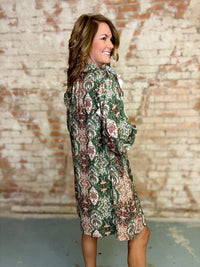 Ayana Boho Paisley Dress