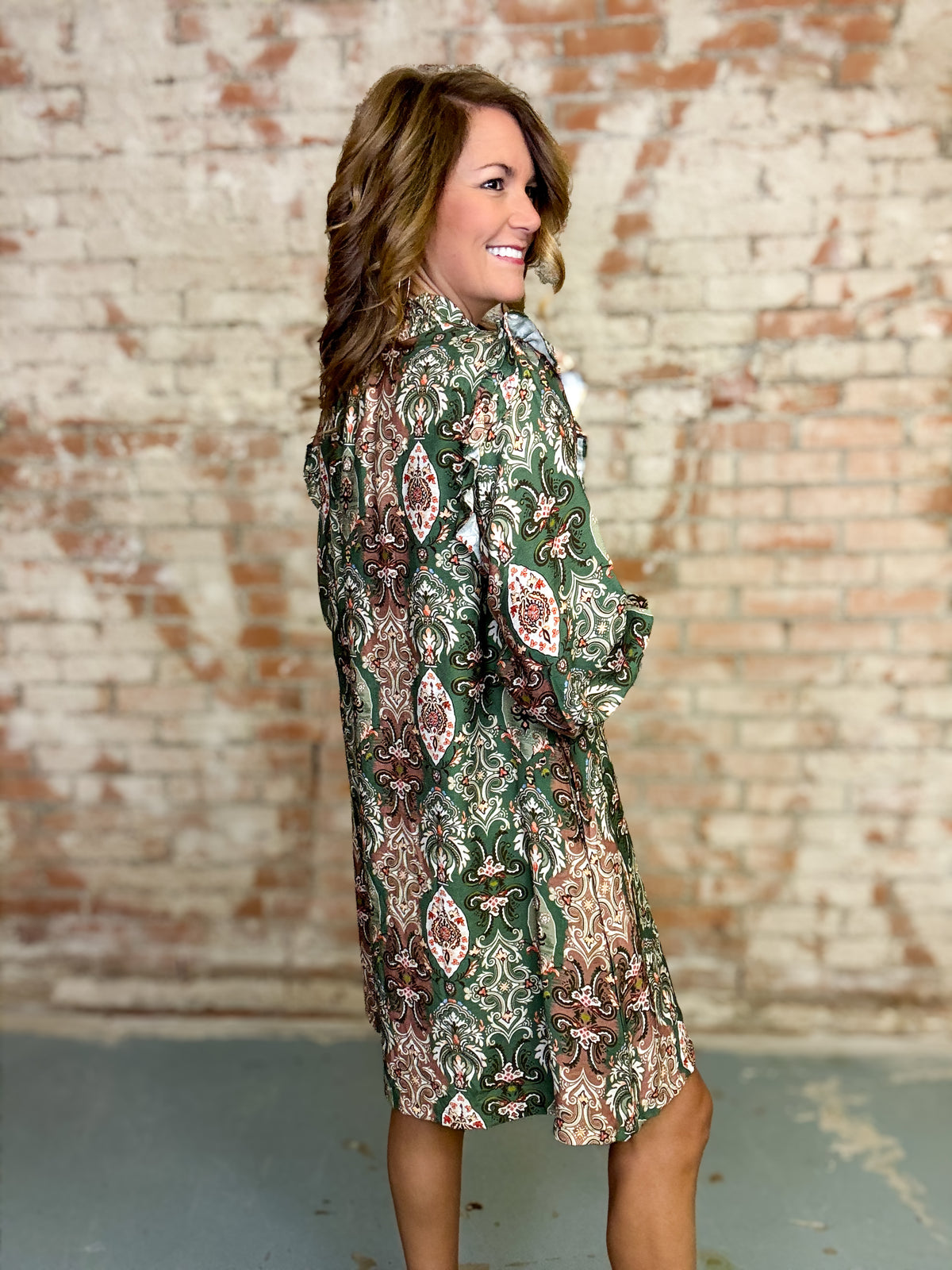 Ayana Boho Paisley Dress