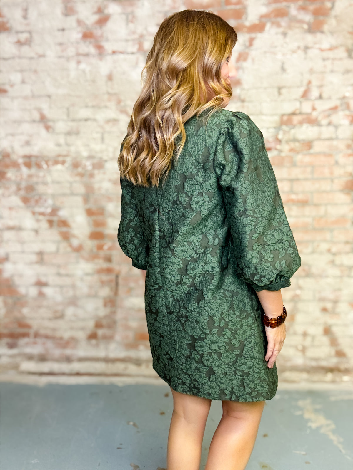 Gemma Jacquard Dress