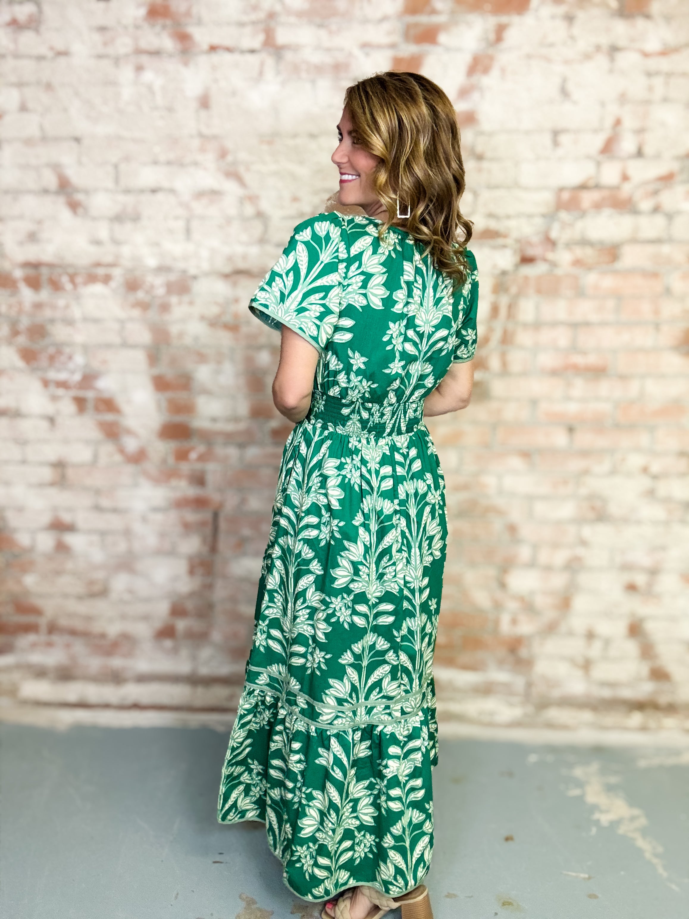 Shantal Smocked Waist Dress