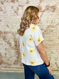Ivy Jane Sunflower Knit Top
