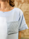 Kimberly Diamond Pocket Top