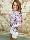 Kelley Floral Ruffle Top
