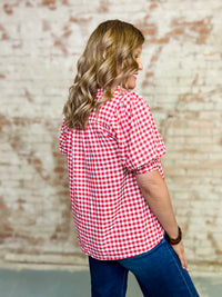 Ester Gingham Top