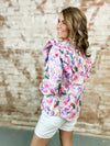 Kelley Floral Ruffle Top