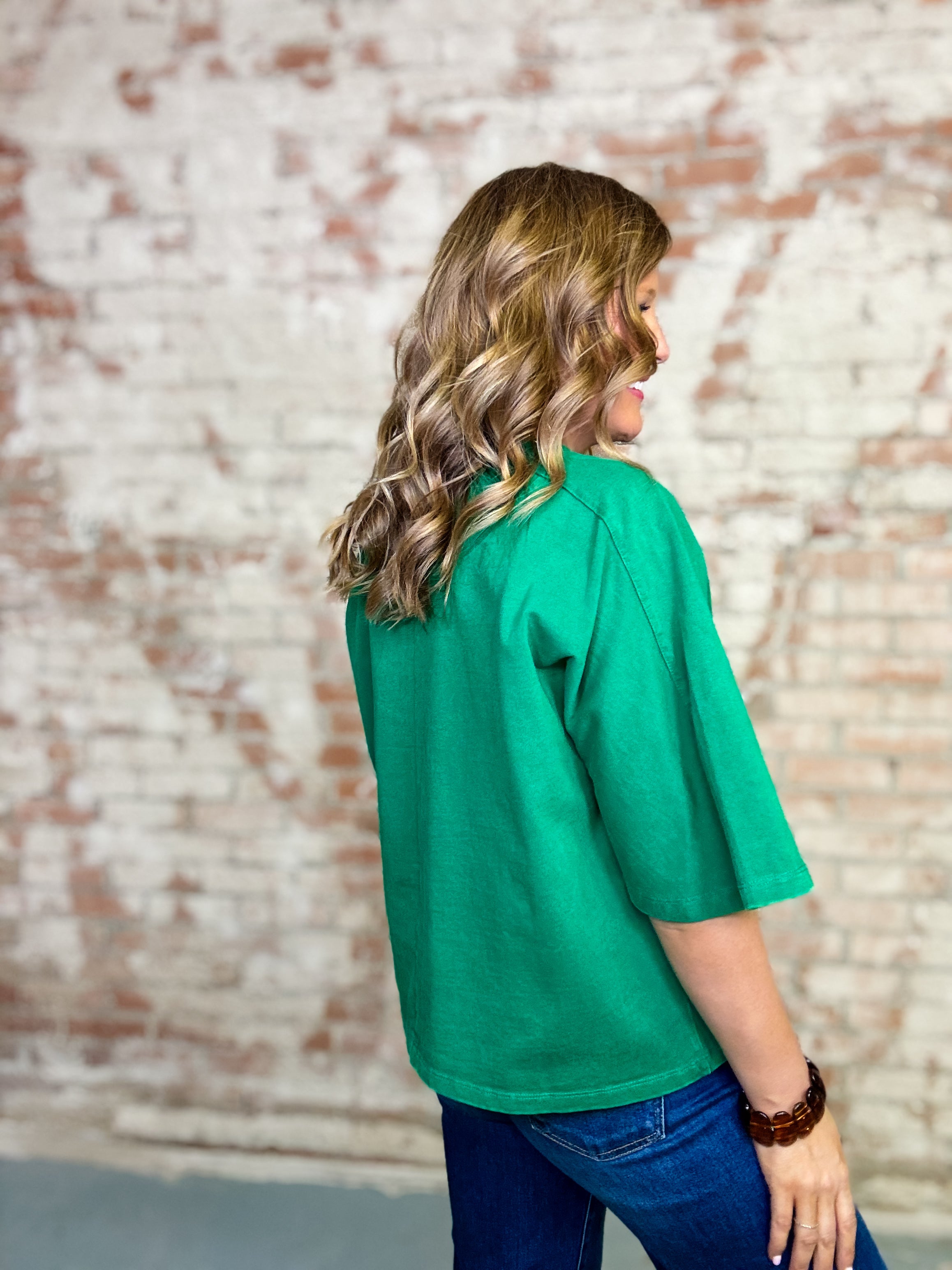 Kody Mineral Washed Top