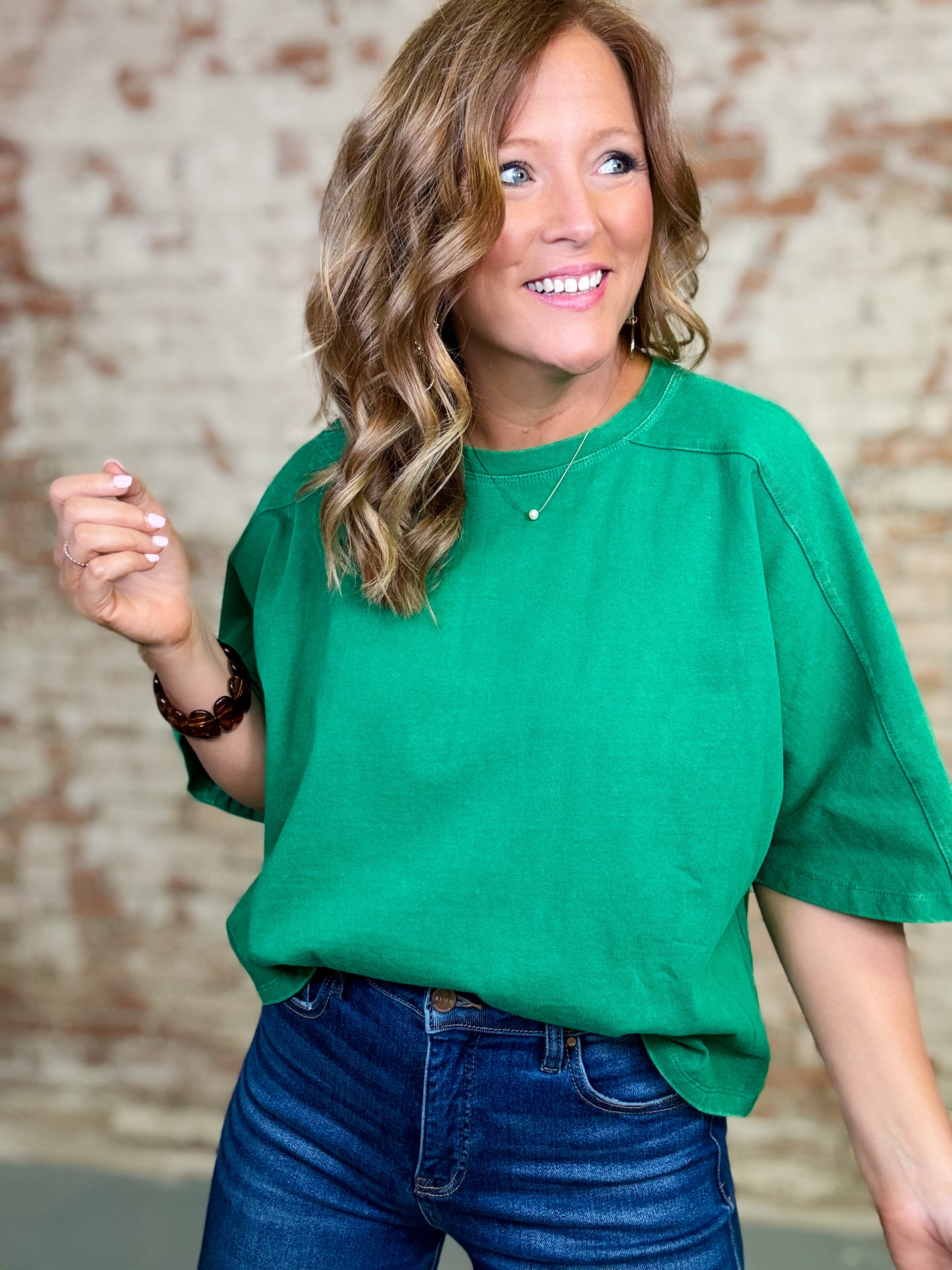 Kody Mineral Washed Top