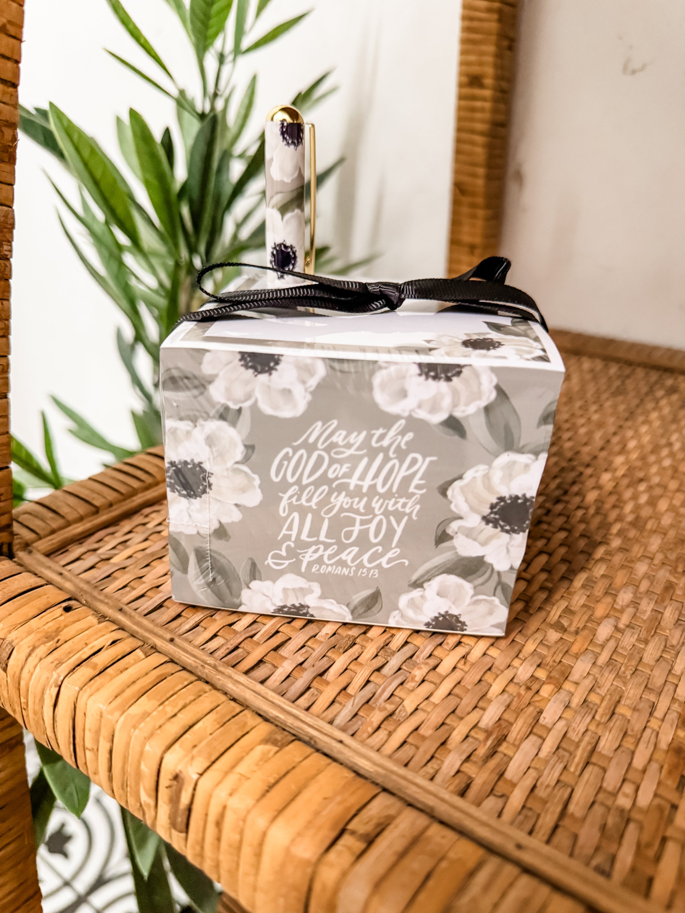 May the God of Hope Rom. 15:13 Notepad Block