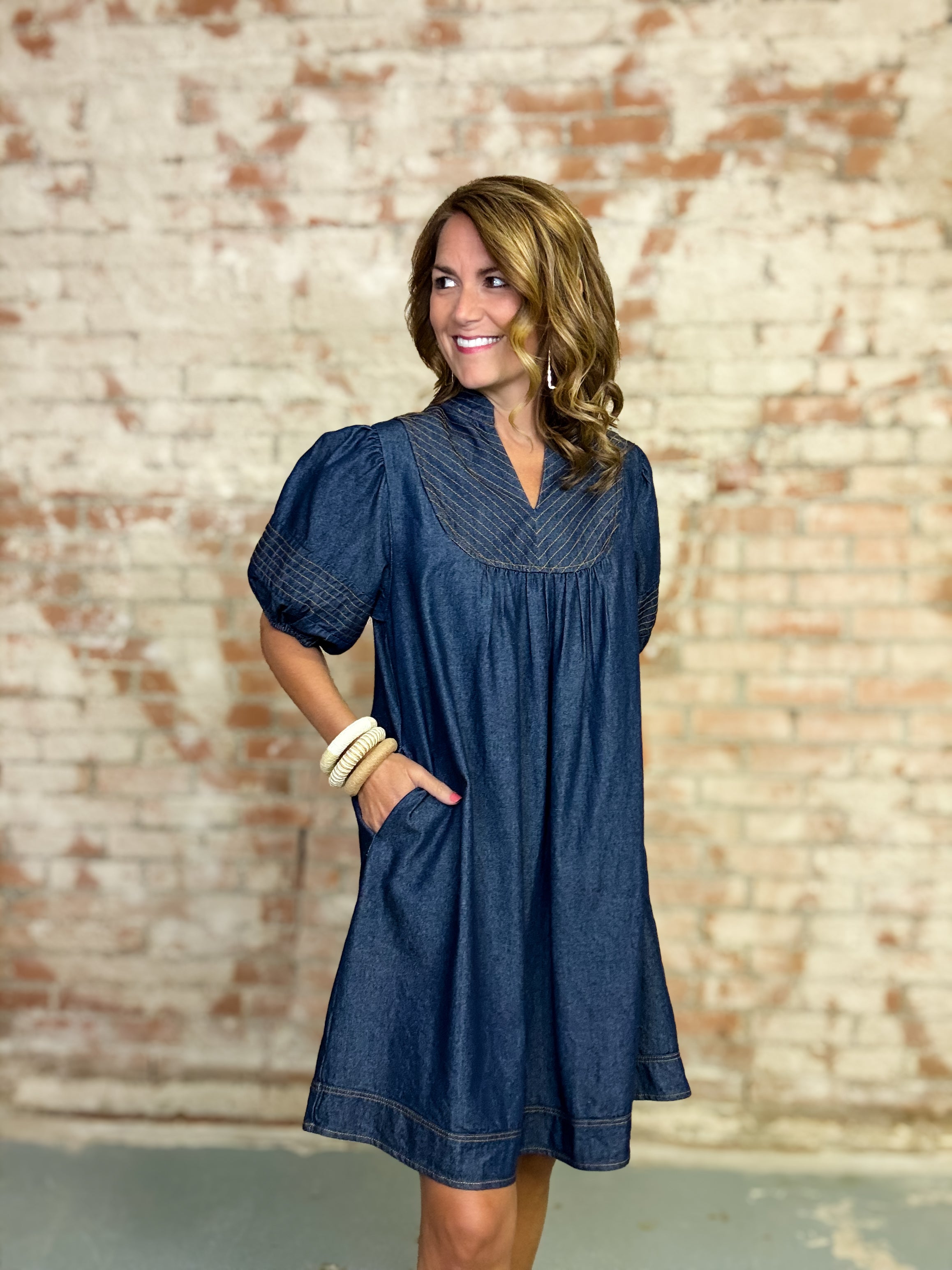 Brixley Denim Dress