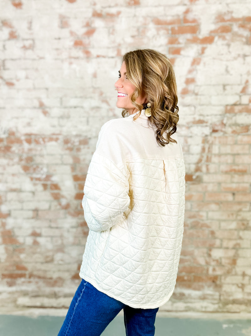 Addison Quilted Shacket