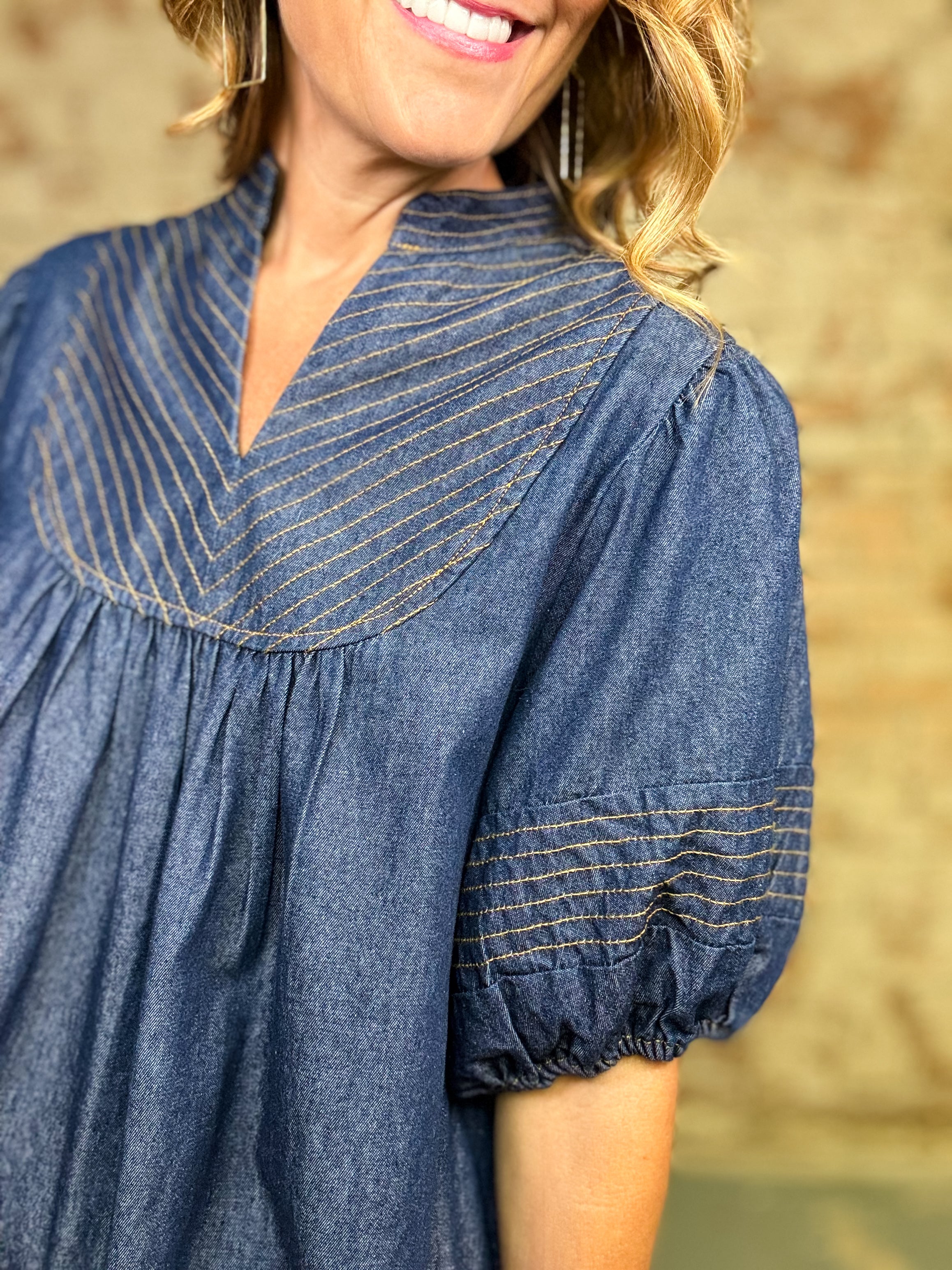 Brixley Denim Dress
