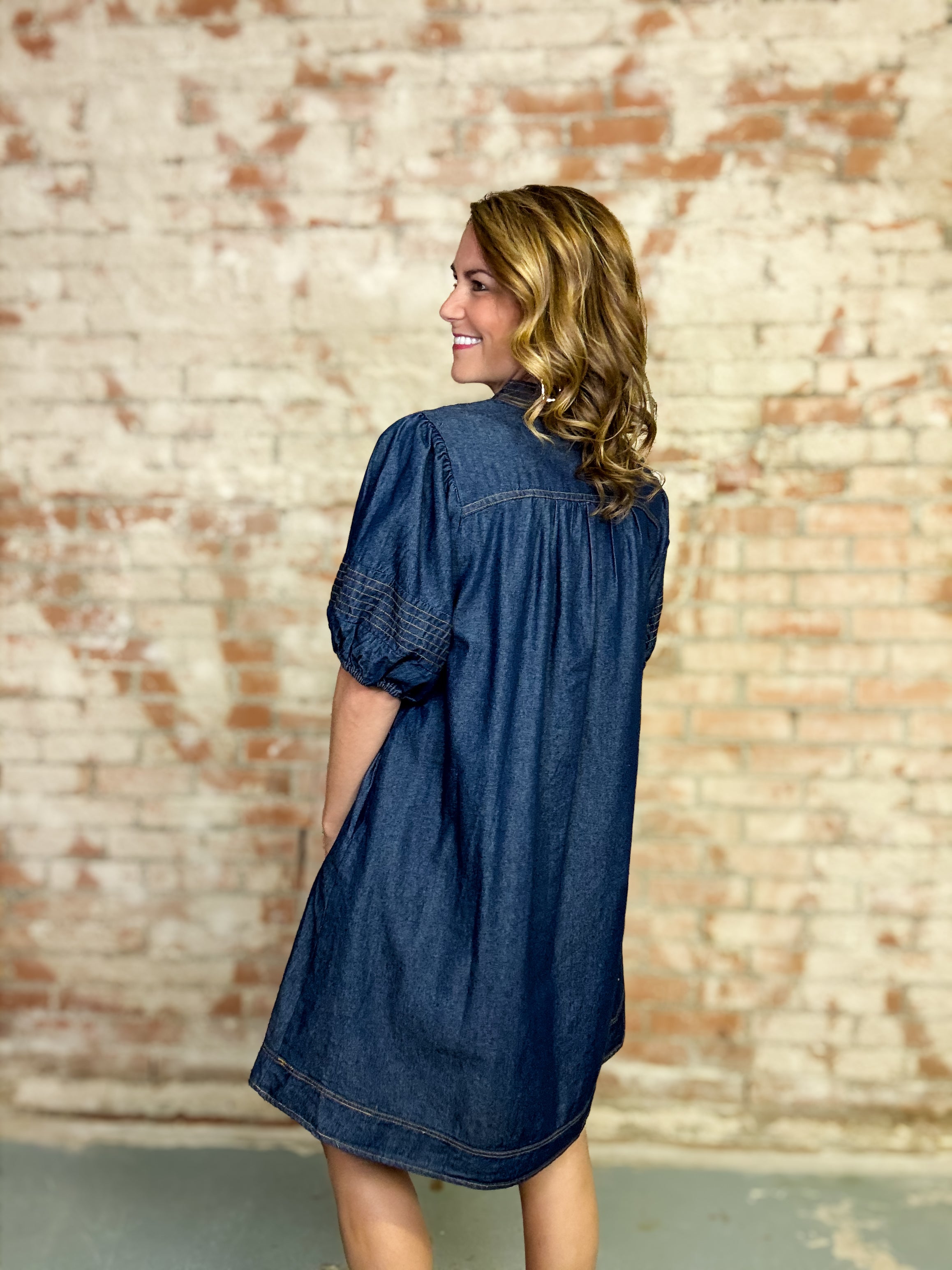 Brixley Denim Dress