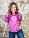 Ivy Jane Trails Of Flowers Embroidered Top