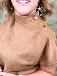 THML Desert Suede Top