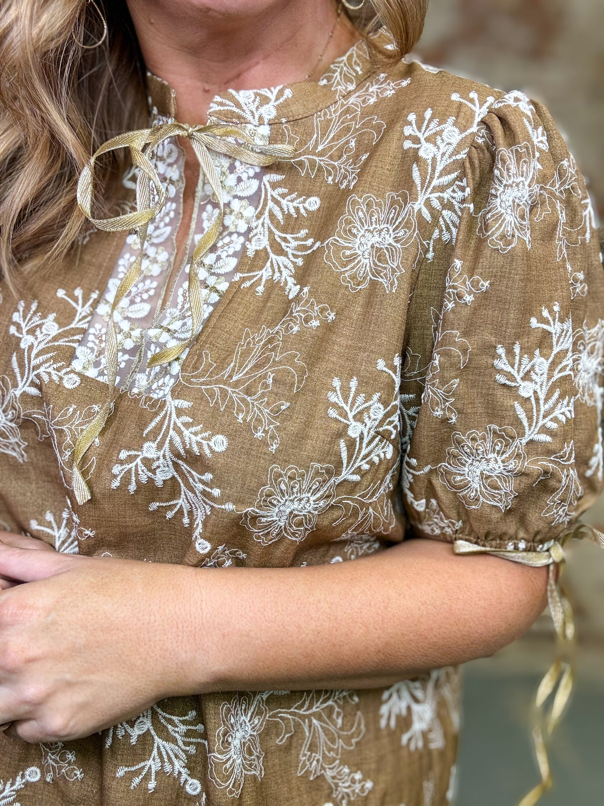 Luna Embroidery Dress