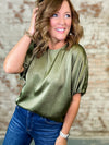 Russo Satin Top