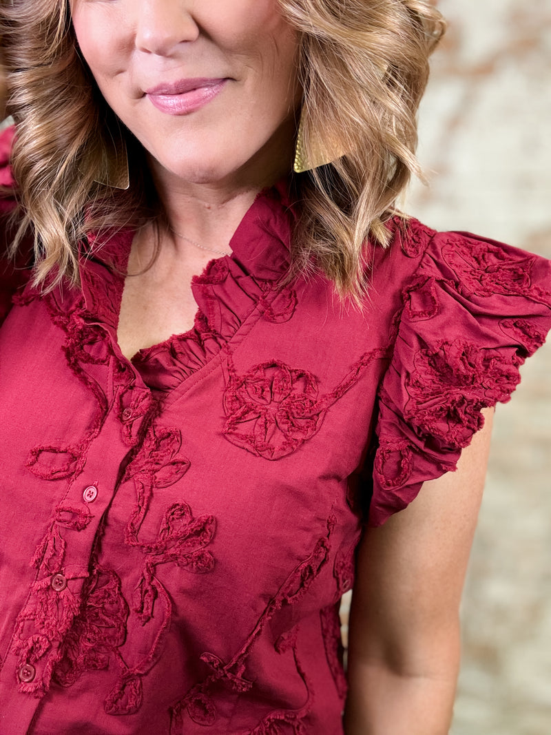 JoAnn Applique Top