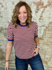 Renee Stripe Top
