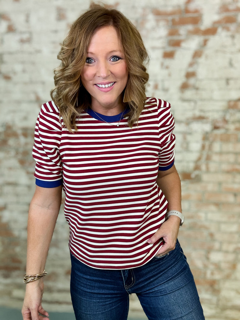 Renee Stripe Top