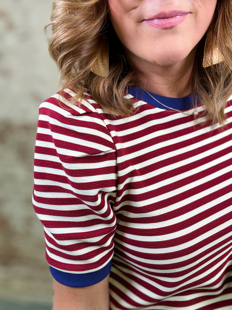 Renee Stripe Top