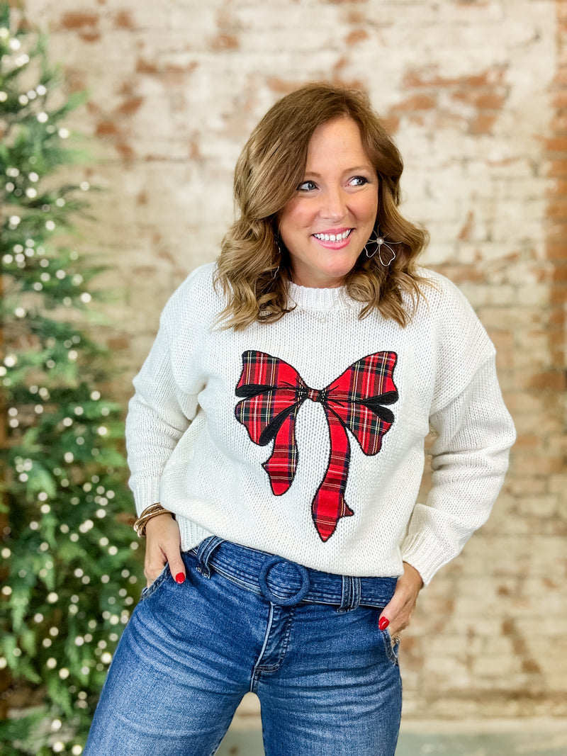 Brighten Bow Sweater