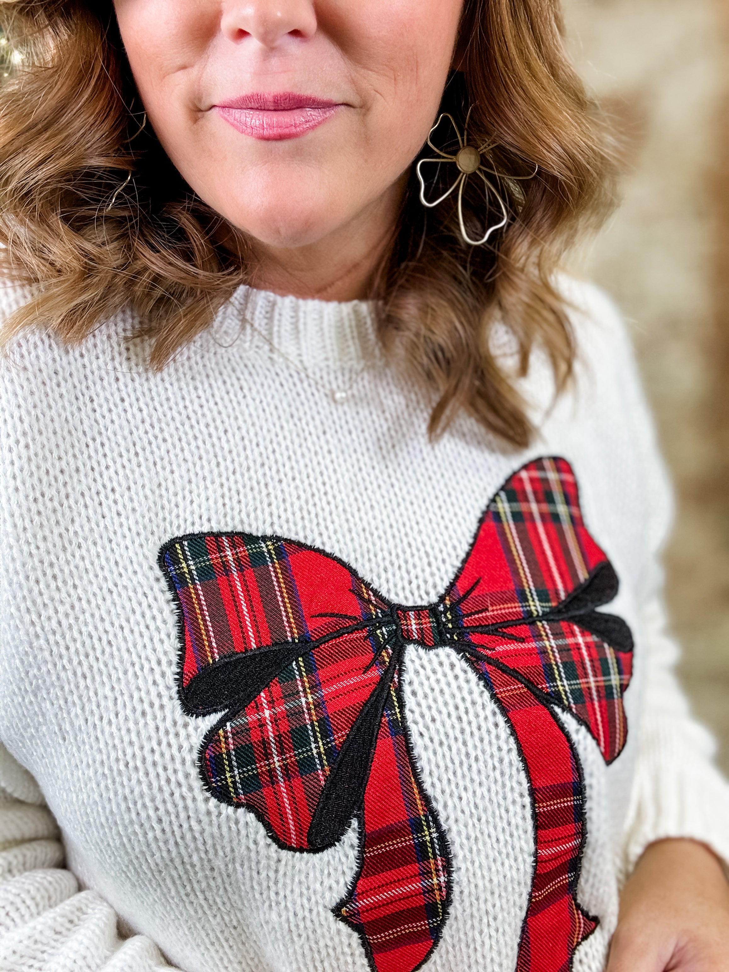 Brighten Bow Sweater