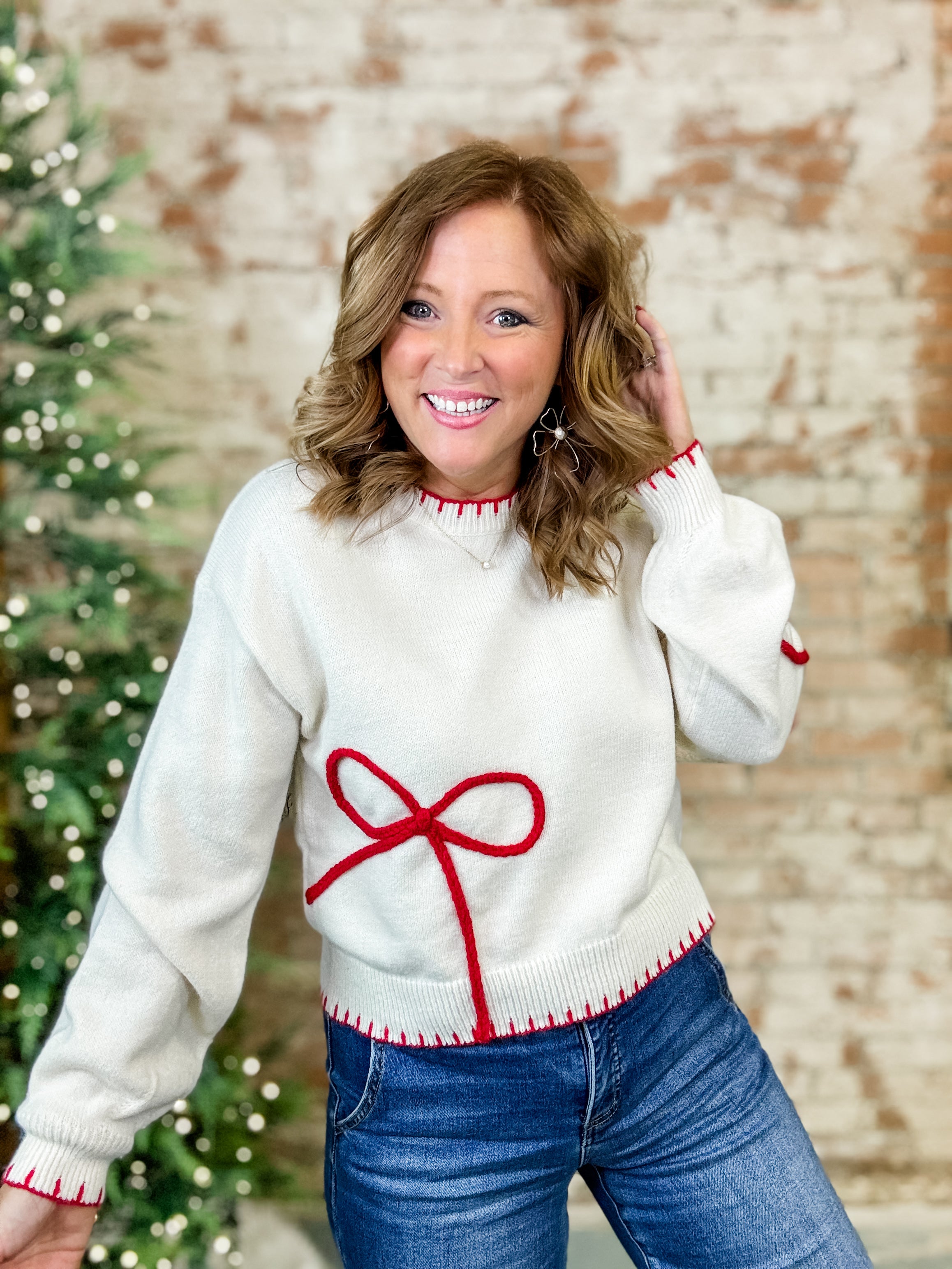 Bliss Bow Sweater