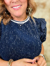 Vickie Textured Top