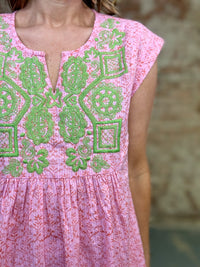 Uncle Frank Kassidy Embroidered Dress
