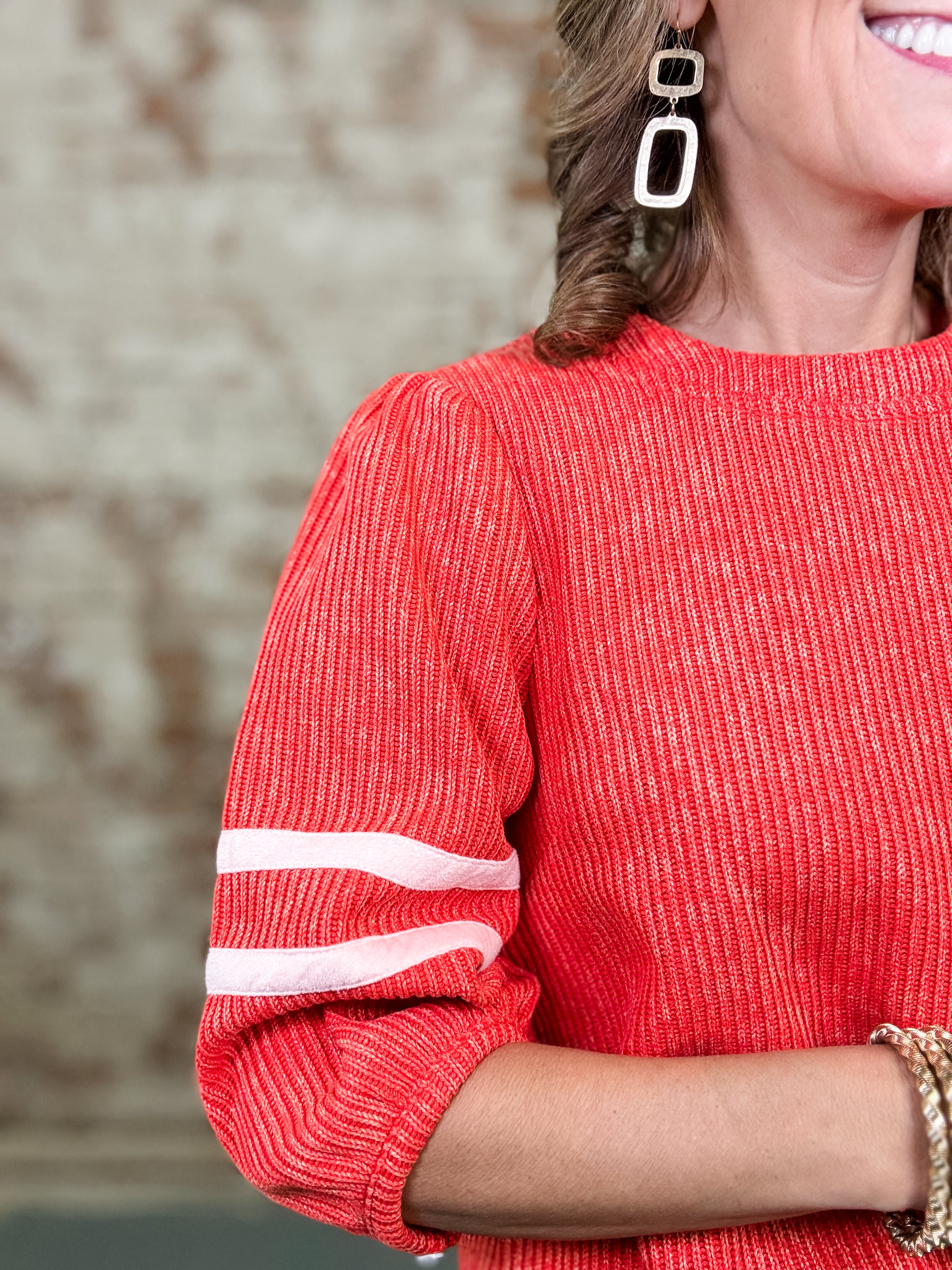 Jhovana Ribbed Knit Top