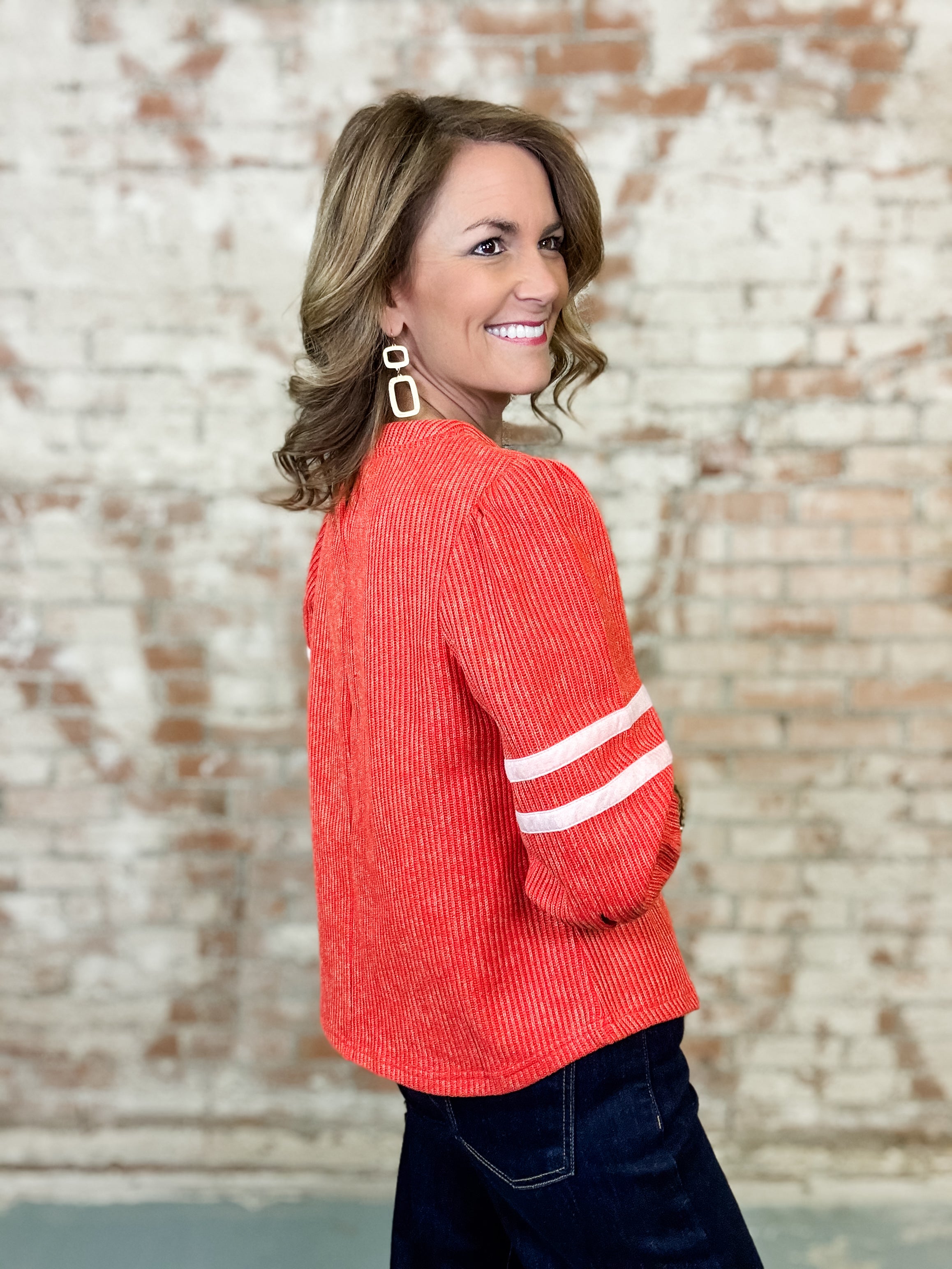 Jhovana Ribbed Knit Top