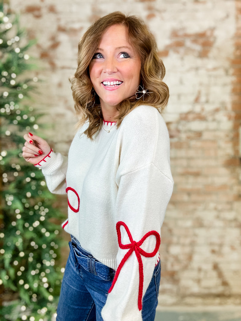 Bliss Bow Sweater