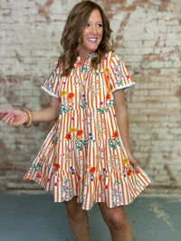 THML Lowell Striped Dress