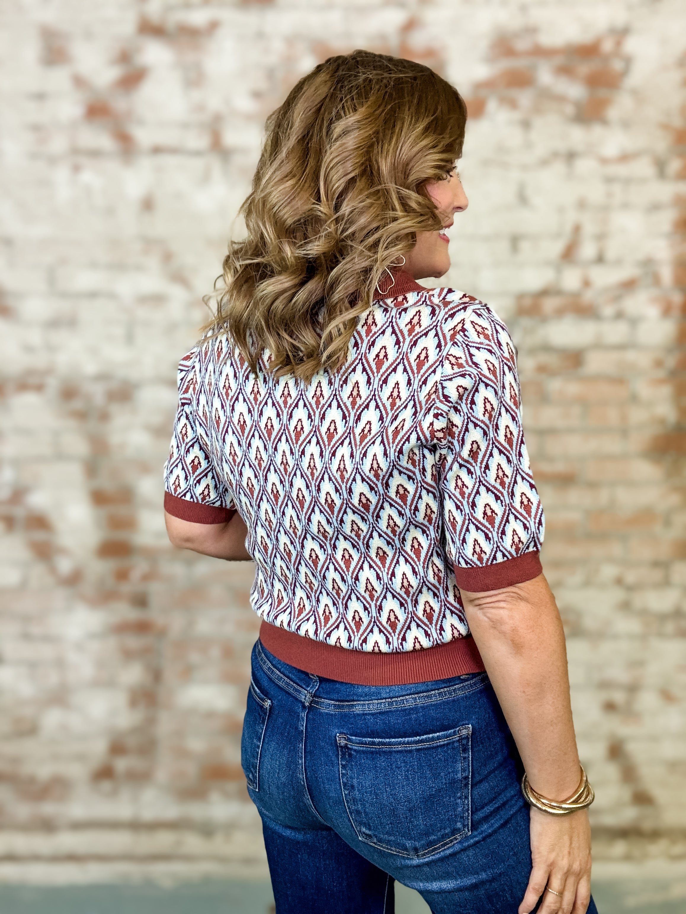 Kathy Abstract Top