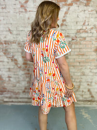 THML Lowell Striped Dress