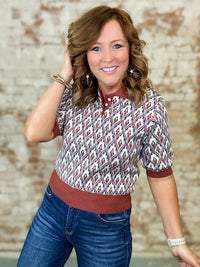 Kathy Abstract Top