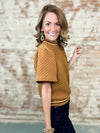 Jay Quilted Knit Top