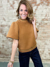 Jay Quilted Knit Top