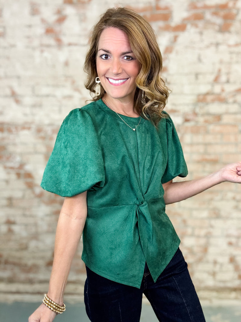 THML Mia Suede Top