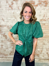THML Mia Suede Top