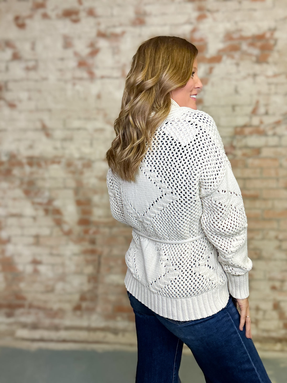 Angelica Waist Tie Cardigan
