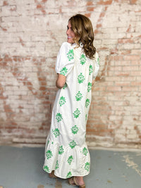 Lacey Embroidered Dress