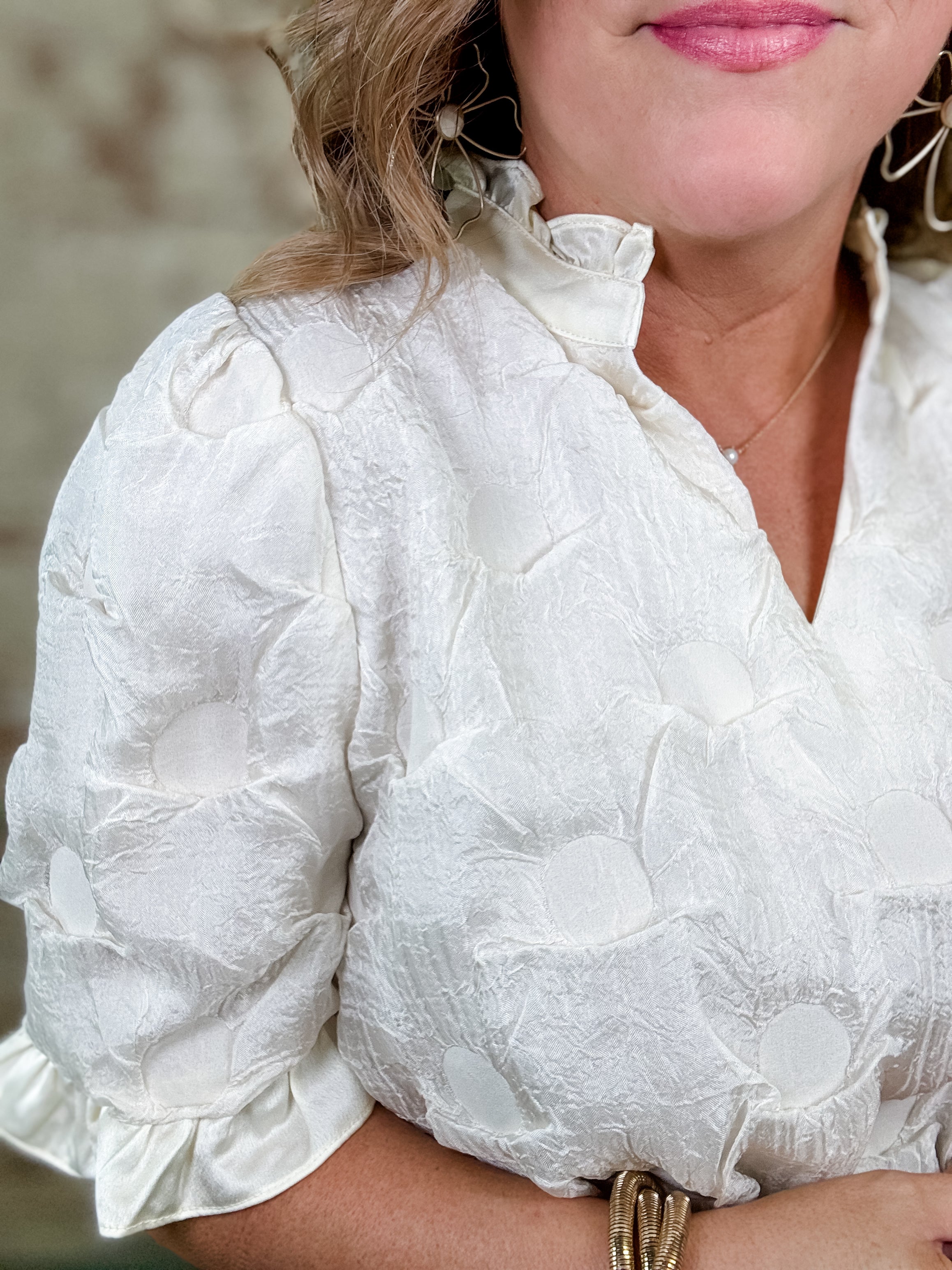 Doreen Satin Top