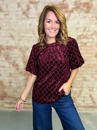 Raelynn Velvet Top