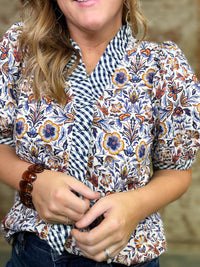Yareli Floral Top