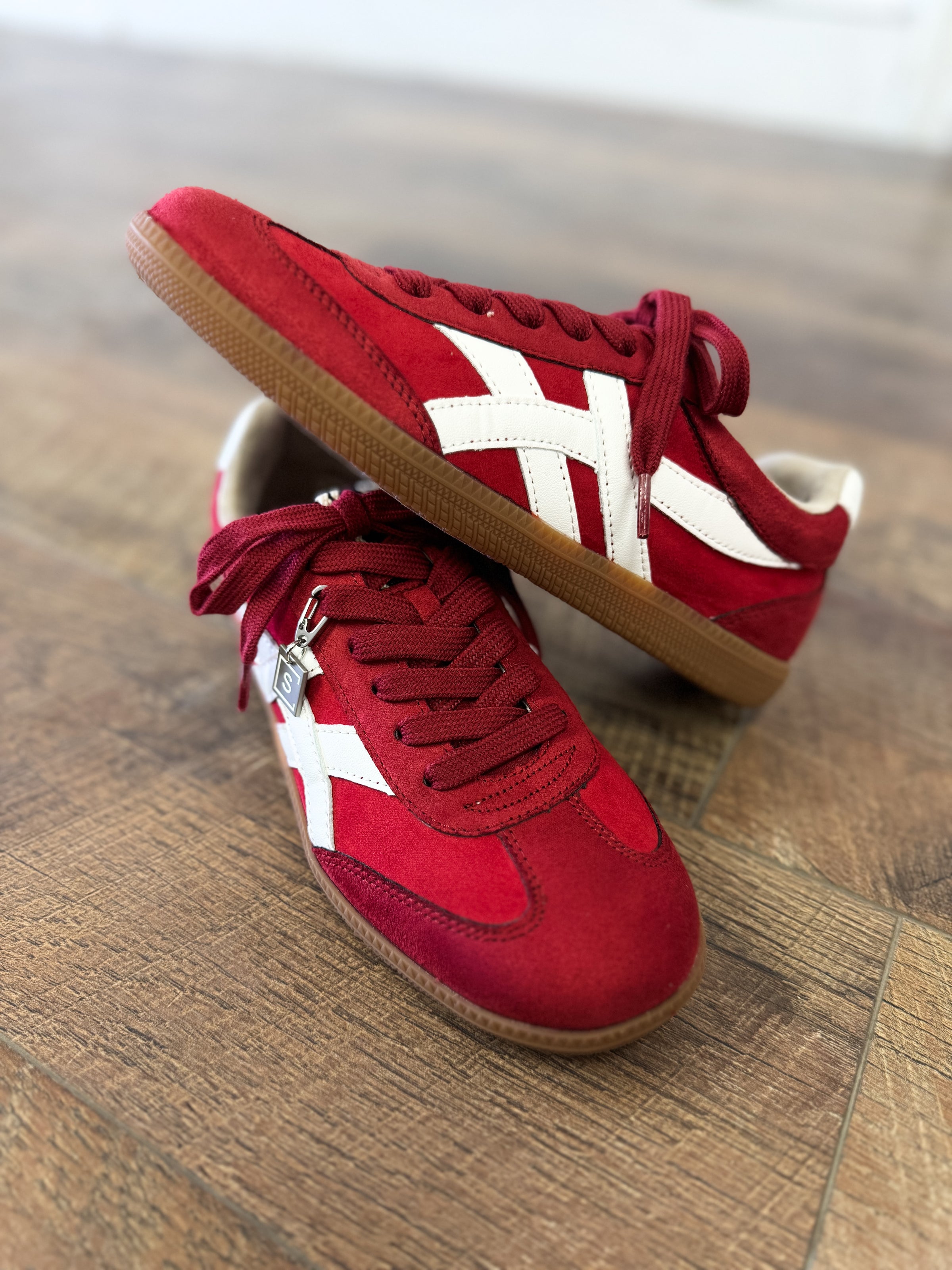 Shu Shop Sasha Red Sneakers
