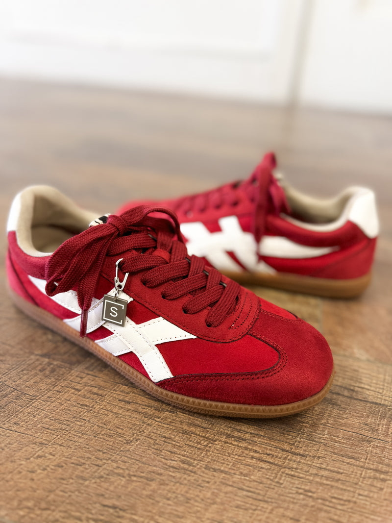 Shu Shop Sasha Red Sneakers