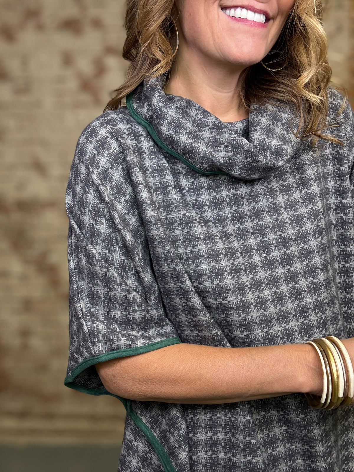 Aleyah Cowl Neck Top